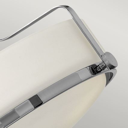 Hinkley - Lámpara de techo de superficie HARPER 3xE27/60W/230V Ø 36,6 cm acabado en cromo brillante