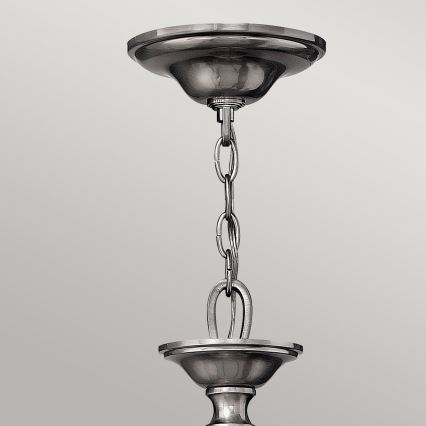 Hinkley - Lámpara colgante SUSSEX con cadena 5xE14/40W/230V cromo mate