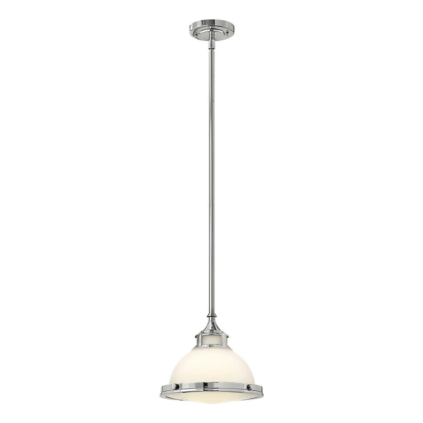 Hinkley - Lámpara colgante AMELIA 1xE27/60W/230V cromo brillante
