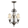 Hinkley - Lámpara colgante con cadena PLANTATION 4xE14/40W/230V bronce