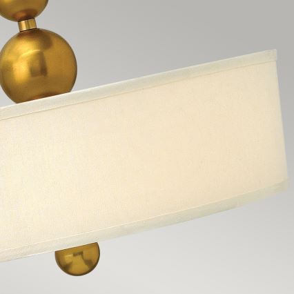 Hinkley - Lámpara colgante con cadena ZELDA 3xE27/60W/230V latón