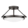 Hinkley - Lámpara de techo de superficie COLLIER 3xE14/40W/230V, Ø 41,7 cm, negra