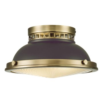 Hinkley - Plafón AMELIA 2xE27/40W/230V negro/latón