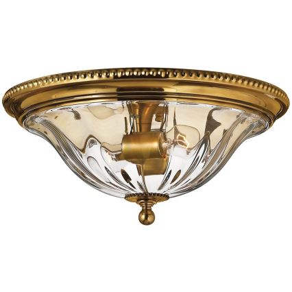 Hinkley - Plafón CAMBRIDGE 2xE27/60W/230V dorado