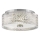 Hinkley Plafón ELLE 2xE27/60W/230V diá. 30,5 cm cromo brillante