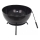 Horno portátil para madera 57x30 cm negro