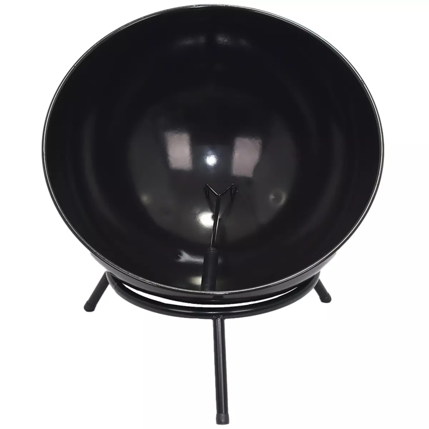 Horno portátil para madera 57x30 cm negro
