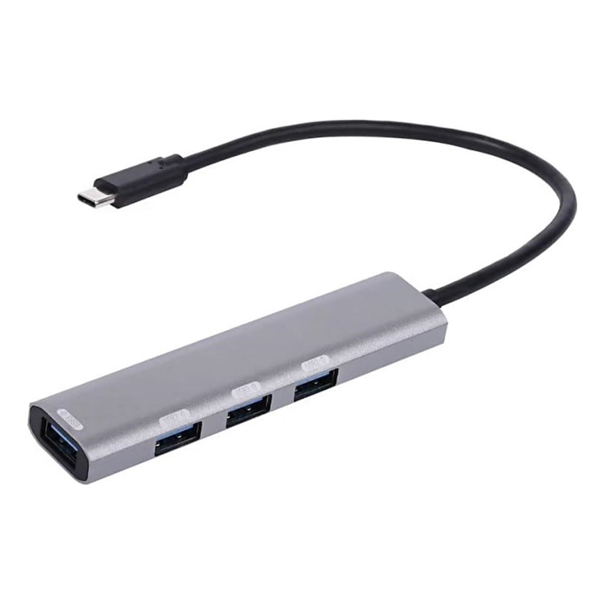 Hub USB-C 4 en 1 con Power Delivery de 100 W