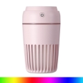 Humidificador de aire LED RGB 300 ml LED/2W/5V rosa