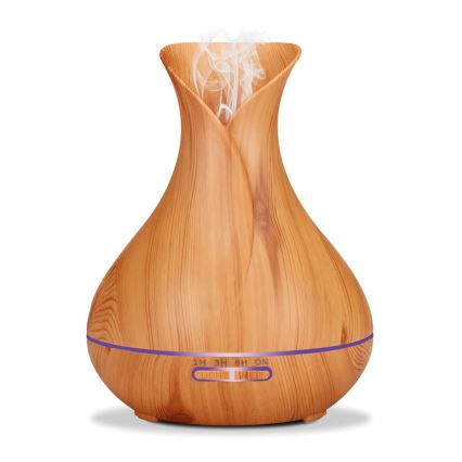 Humidificador e ionizador de aire LED RGB 400 ml
