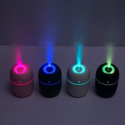 Humidificador LED RGB HAZY 200 ml azul