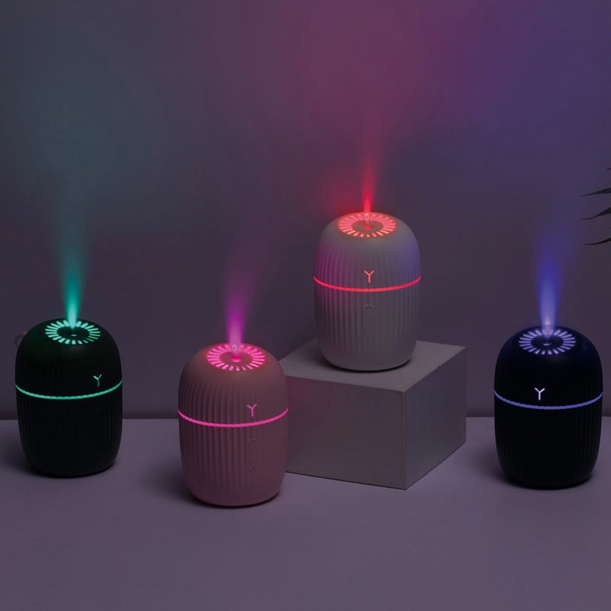 Humidificador LED RGB HAZY 200 ml azul