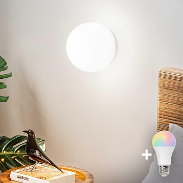 Ideal Lux 59815 - Aplique de pared LED RGBW regulable MAPA 1xE27/9W/230V 2700-6500K