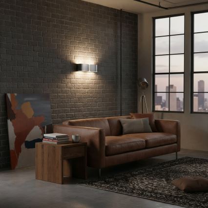 Ideal Lux - Aplique 2xE27/60W/230V