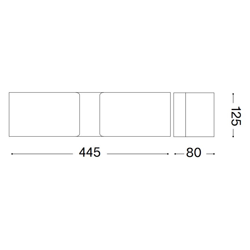 Ideal Lux - Aplique CLIP 2xE27/60W/230V marrón