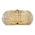 Ideal Lux - Aplique de cristal LED PASHA 3xG9/3W/230V dorado