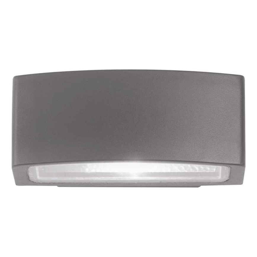 Ideal Lux - Aplique de exterior ANDROMEDA 1xE27/60W/230V IP55 antracita