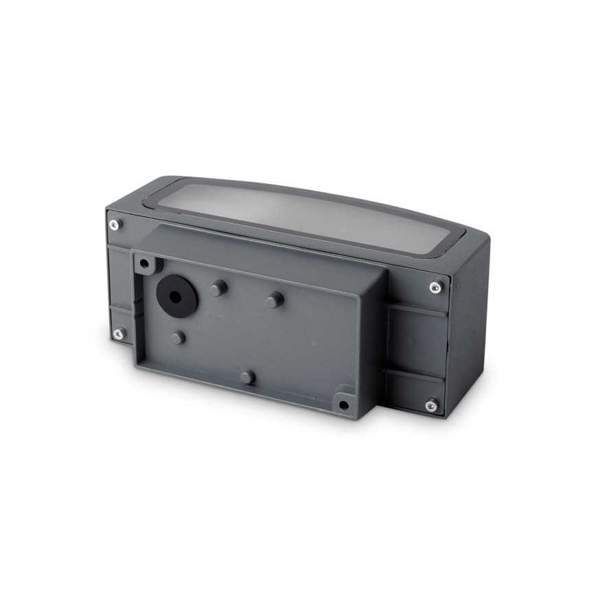 Ideal Lux - Aplique de exterior ANDROMEDA 1xE27/60W/230V IP55 antracita