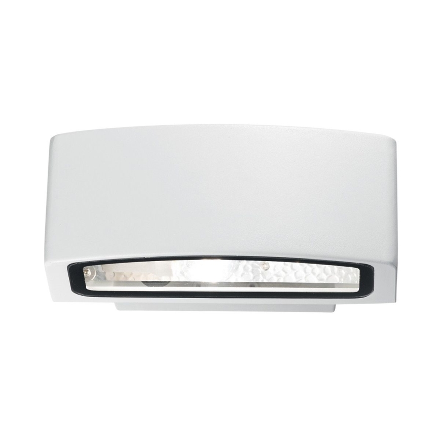 Ideal Lux - Aplique de exterior ANDROMEDA 1xE27/60W/230V IP55 blanco