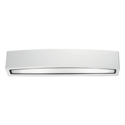 Ideal Lux - Aplique de exterior ANDROMEDA 2xE27/60W/230V IP55 blanco