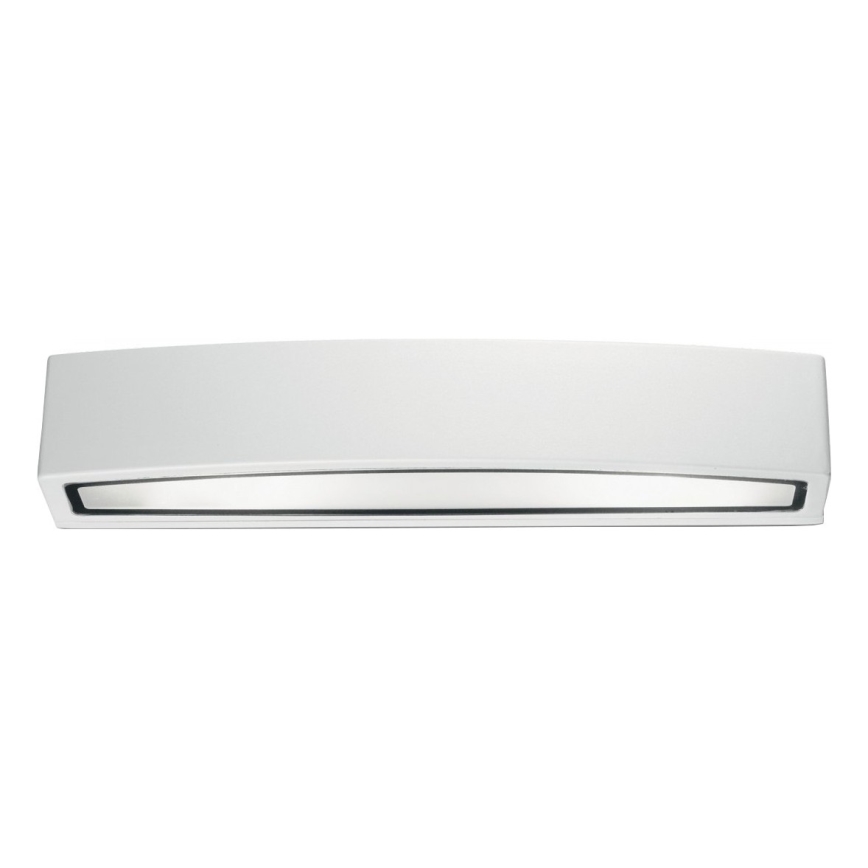 Ideal Lux - Aplique de exterior ANDROMEDA 2xE27/60W/230V IP55 blanco