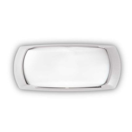 Ideal Lux - Aplique de exterior FELIX 1xE27/23W/230V IP66 blanco