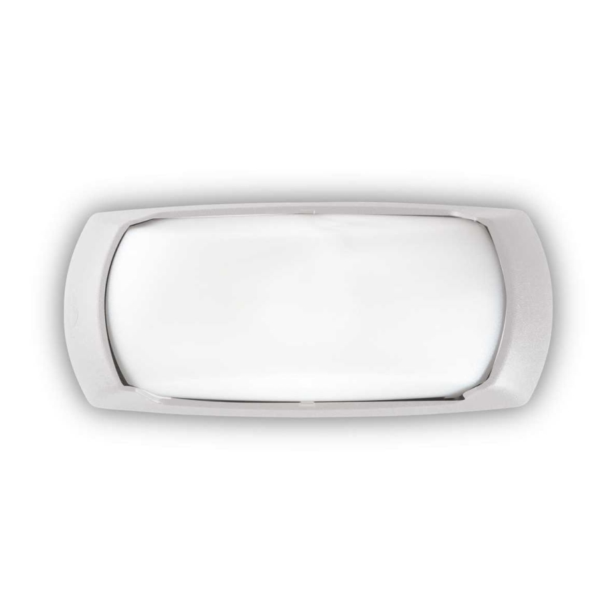 Ideal Lux - Aplique de exterior FELIX 1xE27/23W/230V IP66 blanco