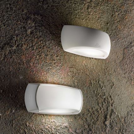 Ideal Lux - Aplique de exterior FELIX 1xE27/23W/230V IP66 blanco