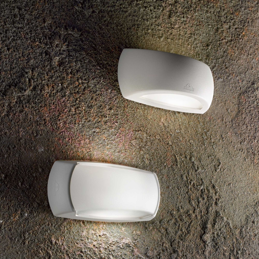 Ideal Lux - Aplique de exterior FELIX 1xE27/23W/230V IP66 blanco