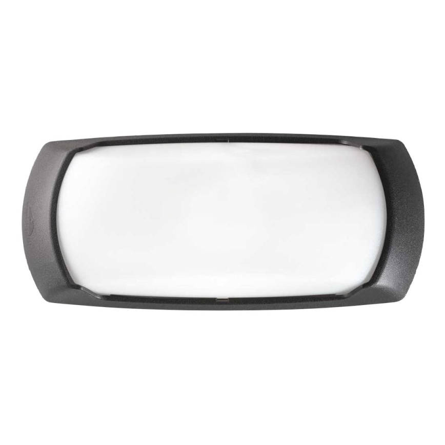 Ideal Lux - Aplique de exterior FELIX 1xE27/23W/230V IP66 negro