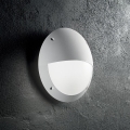 Ideal Lux - Aplique de exterior LUCIA 1xE27/23W/230V IP66 blanco