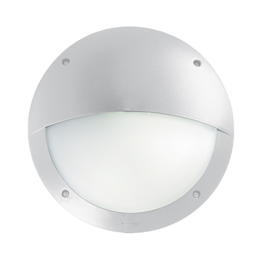 Ideal Lux - Aplique de exterior LUCIA 1xE27/23W/230V IP66 blanco