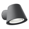 Ideal Lux - Aplique de pared exterior 1xGU10/35W/230V IP43 antracita