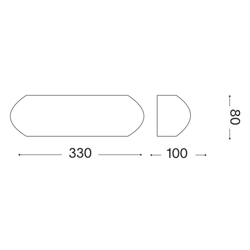 Ideal Lux - Aplique de pared exterior GIOVE 1xE27/60W/230V IP54 marrón