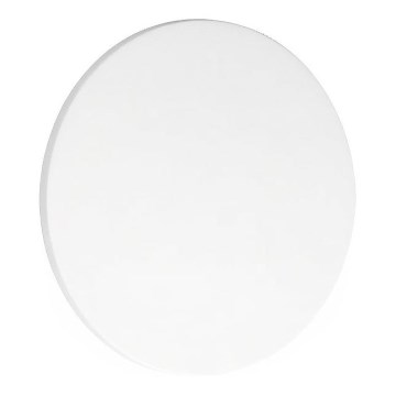 Ideal Lux - Aplique de pared exterior LED PUNTO LED/9W/230V CRI 90 Ø 18 cm IP54 blanco