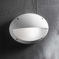 Ideal Lux - Aplique de pared exterior POLAR 1xE27/23W/230V IP66 blanco