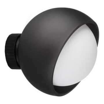 Ideal Lux - Aplique de pared LED BLOOM 1xE27/42W/230V negro