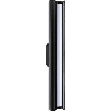 Ideal Lux - Aplique de pared LED DORICA LED/8,5W/230V CRI 90 negro