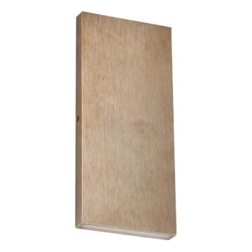 Ideal Lux - Aplique de pared LED exterior POST-IT LED/6W/12V CRI 90 latón