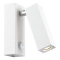 Ideal Lux - Aplique de pared LED tipo spot PAGE LED/3W/230V CRI 90 blanco
