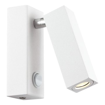 Ideal Lux - Aplique de pared LED tipo spot PAGE LED/3W/230V CRI 90 blanco