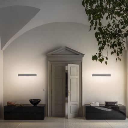 Ideal Lux - Aplique de pared LED ZIG ZAG LED/30W/230V 75 cm IRC 90 blanco