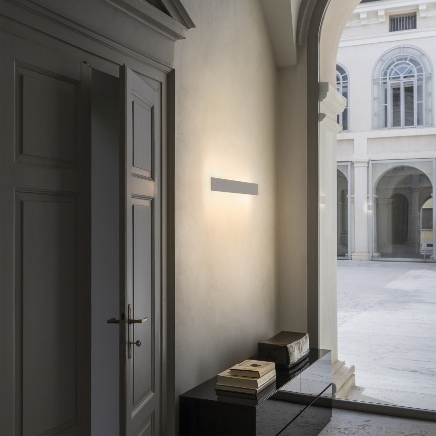 Ideal Lux - Aplique de pared LED ZIG ZAG LED/30W/230V 75 cm IRC 90 blanco