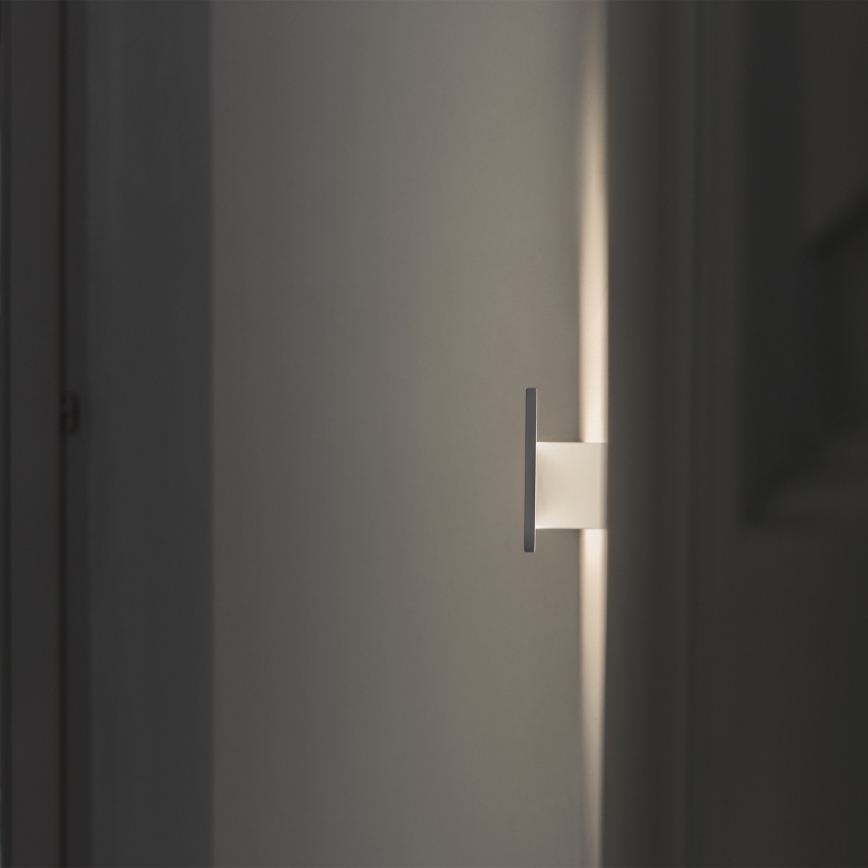 Ideal Lux - Aplique de pared LED ZIG ZAG LED/30W/230V 75 cm IRC 90 blanco