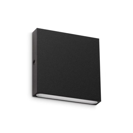 Ideal Lux - Aplique de pared para exterior POST-IT LED/3W/12V CRI 90 negro