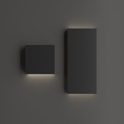Ideal Lux - Aplique de pared para exterior POST-IT LED/3W/12V CRI 90 negro