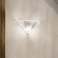 Ideal Lux - Aplique de pared SANTA 1xE14/40W/230V transparente