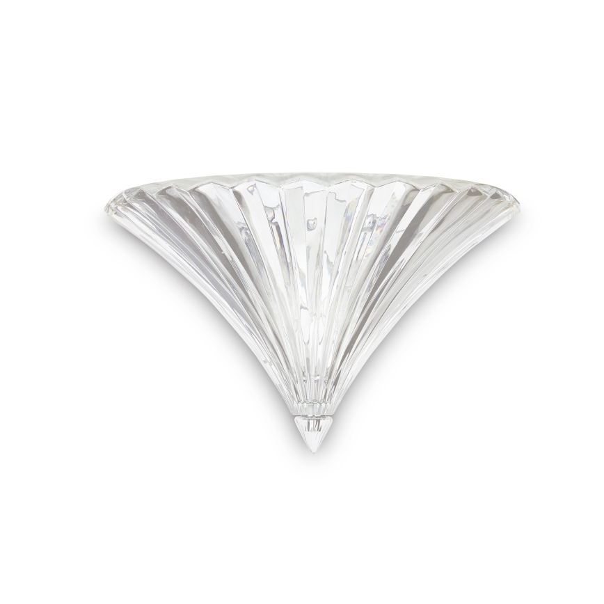 Ideal Lux - Aplique de pared SANTA 1xE14/40W/230V transparente