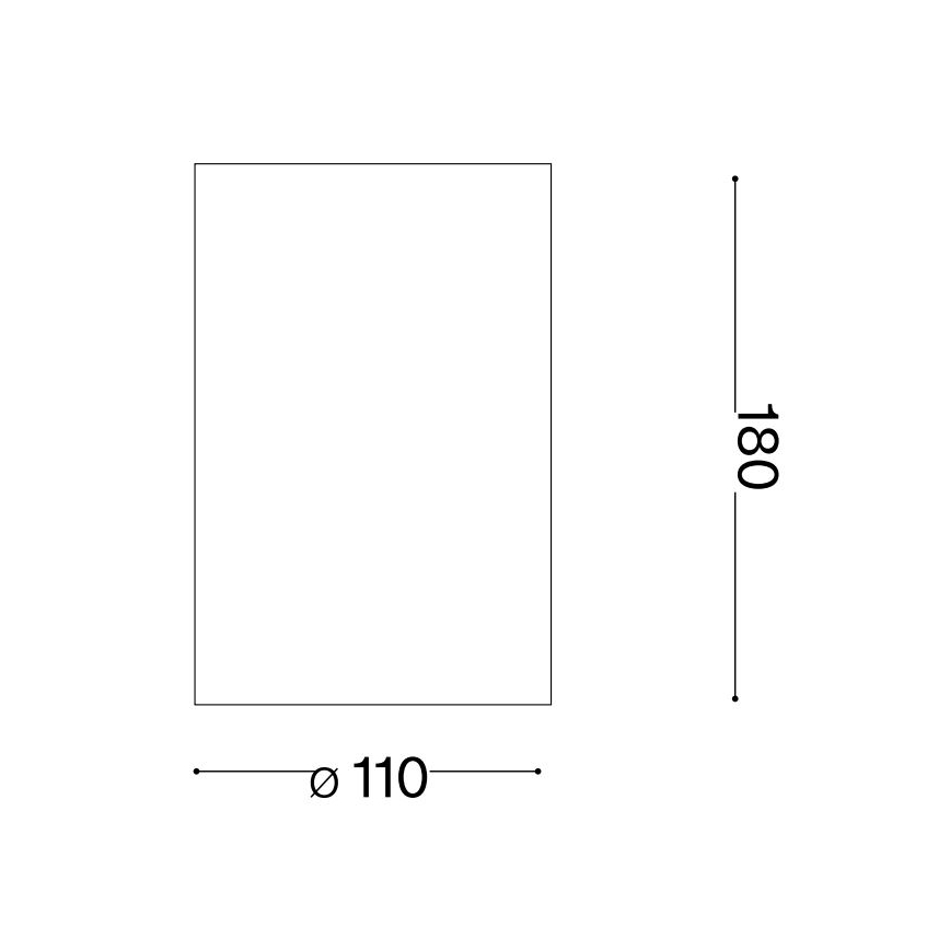 Ideal Lux - Aplique FLASH 1xG9/40W/230V blanco