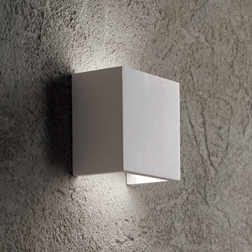 Ideal Lux - Aplique FLASH GESSO 1xG9/40W/230V blanco